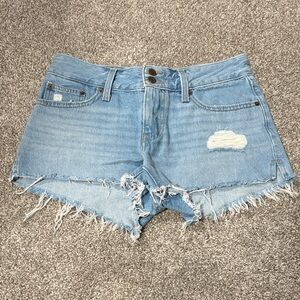 Levi’s Super Low Jean Shorts